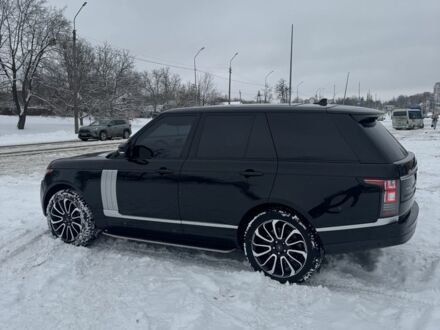 Черный Ленд Ровер Рендж Ровер, объемом двигателя 5 л и пробегом 200 тыс. км за 41000 $, фото 1 на Automoto.ua