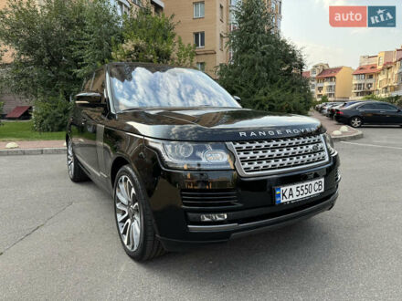 Ленд Ровер Рендж Ровер 2016 в Киеве на Automoto.ua Черный Ленд Ровер Рендж Ровер, объемом двигателя 5 л и пробегом 106 тыс. км за 65000 $, фото 1 на Automoto.ua