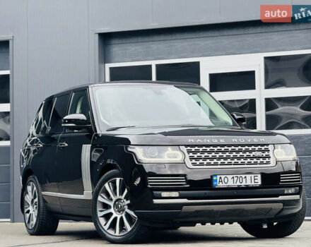 Черный Ленд Ровер Рендж Ровер, объемом двигателя 4.37 л и пробегом 188 тыс. км за 43000 $, фото 1 на Automoto.ua