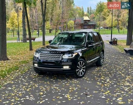 Ленд Ровер Рендж Ровер 2016 в Киеве на Automoto.ua Черный Ленд Ровер Рендж Ровер, объемом двигателя 5 л и пробегом 142 тыс. км за 45999 $, фото 1 на Automoto.ua