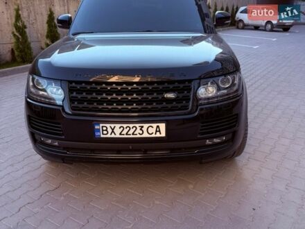 Черный Ленд Ровер Рендж Ровер, объемом двигателя 5 л и пробегом 185 тыс. км за 43000 $, фото 1 на Automoto.ua