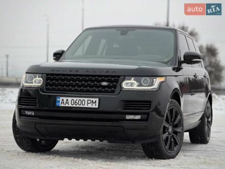 Черный Ленд Ровер Рендж Ровер, объемом двигателя 2.99 л и пробегом 240 тыс. км за 31800 $, фото 1 на Automoto.ua