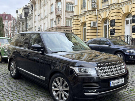 Черный Ленд Ровер Рендж Ровер, объемом двигателя 2.99 л и пробегом 156 тыс. км за 37444 $, фото 1 на Automoto.ua