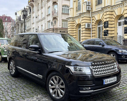 Черный Ленд Ровер Рендж Ровер, объемом двигателя 2.99 л и пробегом 156 тыс. км за 37444 $, фото 1 на Automoto.ua