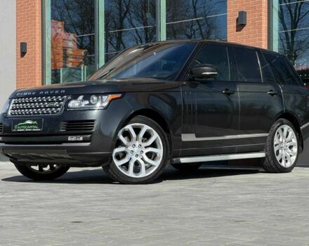 Черный Ленд Ровер Рендж Ровер, объемом двигателя 3 л и пробегом 145 тыс. км за 35500 $, фото 1 на Automoto.ua
