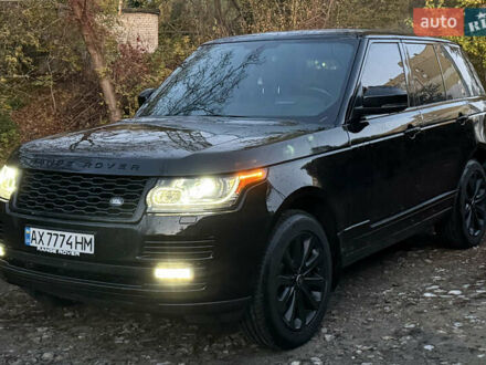 Ленд Ровер Рендж Ровер 2016 в Харькове на Automoto.ua Черный Ленд Ровер Рендж Ровер, объемом двигателя 5 л и пробегом 78 тыс. км за 45000 $, фото 1 на Automoto.ua