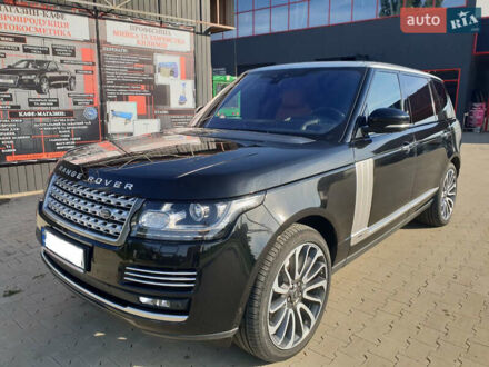 Черный Ленд Ровер Рендж Ровер, объемом двигателя 3 л и пробегом 46 тыс. км за 55000 $, фото 1 на Automoto.ua