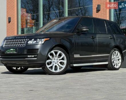 Черный Ленд Ровер Рендж Ровер, объемом двигателя 2.99 л и пробегом 145 тыс. км за 35500 $, фото 1 на Automoto.ua