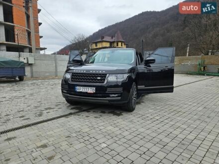Чорний Ленд Ровер Рендж Ровер, об'ємом двигуна 4.37 л та пробігом 157 тис. км за 34500 $, фото 1 на Automoto.ua