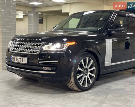 Чорний Ленд Ровер Рендж Ровер, об'ємом двигуна 4.37 л та пробігом 146 тис. км за 45100 $, фото 1 на Automoto.ua