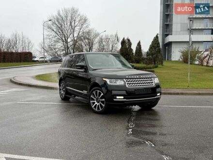 Чорний Ленд Ровер Рендж Ровер, об'ємом двигуна 5 л та пробігом 162 тис. км за 39999 $, фото 1 на Automoto.ua