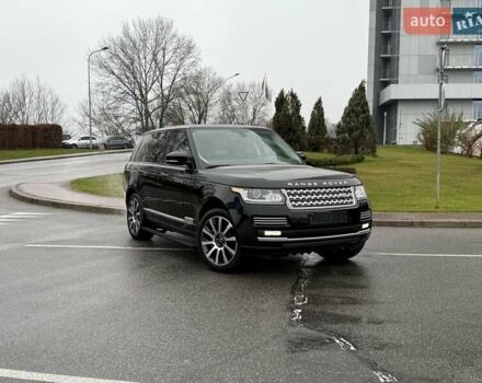 Чорний Ленд Ровер Рендж Ровер, об'ємом двигуна 5 л та пробігом 162 тис. км за 39999 $, фото 1 на Automoto.ua