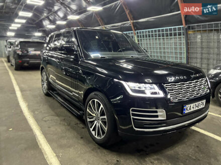 Чорний Ленд Ровер Рендж Ровер, об'ємом двигуна 5 л та пробігом 96 тис. км за 52000 $, фото 1 на Automoto.ua
