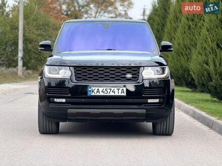 Чорний Ленд Ровер Рендж Ровер, об'ємом двигуна 4.37 л та пробігом 200 тис. км за 32999 $, фото 1 на Automoto.ua