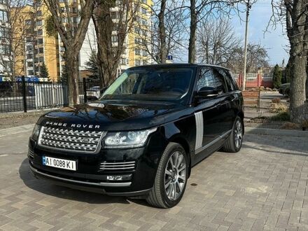 Чорний Ленд Ровер Рендж Ровер, об'ємом двигуна 4.37 л та пробігом 171 тис. км за 40000 $, фото 1 на Automoto.ua