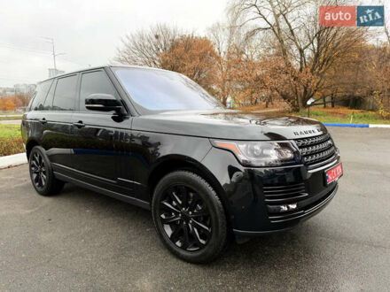 Черный Ленд Ровер Рендж Ровер, объемом двигателя 3 л и пробегом 210 тыс. км за 35800 $, фото 1 на Automoto.ua