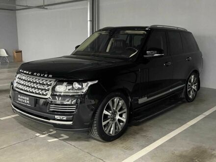Черный Ленд Ровер Рендж Ровер, объемом двигателя 4.4 л и пробегом 167 тыс. км за 55000 $, фото 1 на Automoto.ua