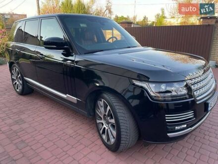 Ленд Ровер Рендж Ровер 2017 в Киеве на Automoto.ua Черный Ленд Ровер Рендж Ровер, объемом двигателя 4.37 л и пробегом 105 тыс. км за 69500 $, фото 1 на Automoto.ua
