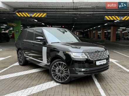 Черный Ленд Ровер Рендж Ровер, объемом двигателя 2.99 л и пробегом 104 тыс. км за 55990 $, фото 1 на Automoto.ua