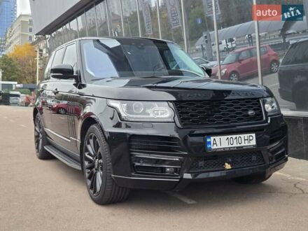 Ленд Ровер Рендж Ровер 2017 в Киеве на Automoto.ua Черный Ленд Ровер Рендж Ровер, объемом двигателя 4.4 л и пробегом 134 тыс. км за 56900 $, фото 1 на Automoto.ua