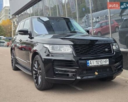 Ленд Ровер Рендж Ровер 2017 в Киеве на Automoto.ua Черный Ленд Ровер Рендж Ровер, объемом двигателя 4.4 л и пробегом 134 тыс. км за 56900 $, фото 1 на Automoto.ua