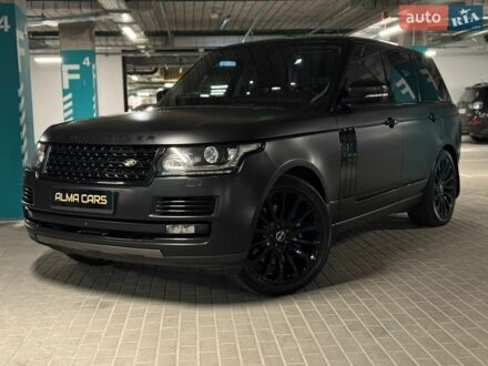 Черный Ленд Ровер Рендж Ровер, объемом двигателя 4.4 л и пробегом 194 тыс. км за 42000 $, фото 1 на Automoto.ua
