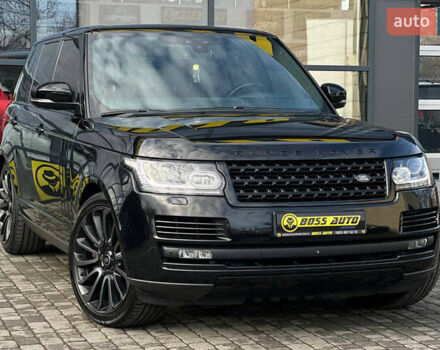 Черный Ленд Ровер Рендж Ровер, объемом двигателя 4.37 л и пробегом 115 тыс. км за 51500 $, фото 1 на Automoto.ua