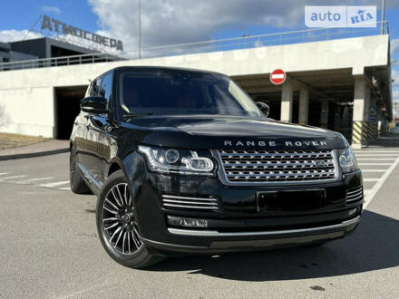 Ленд Ровер Рендж Ровер 2017 у Києві на Automoto.ua Чорний Ленд Ровер Рендж Ровер, об'ємом двигуна 4.37 л та пробігом 115 тис. км за 68888 $, фото 1 на Automoto.ua