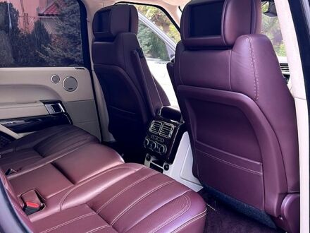 Черный Ленд Ровер Рендж Ровер, объемом двигателя 4.4 л и пробегом 186 тыс. км за 50000 $, фото 1 на Automoto.ua