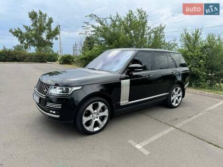 Ленд Ровер Рендж Ровер 2017 в Кривом Роге на Automoto.ua Черный Ленд Ровер Рендж Ровер, объемом двигателя 5 л и пробегом 154 тыс. км за 65000 $, фото 1 на Automoto.ua