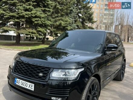 Черный Ленд Ровер Рендж Ровер, объемом двигателя 4.37 л и пробегом 179 тыс. км за 44500 $, фото 1 на Automoto.ua
