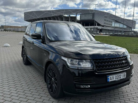 Черный Ленд Ровер Рендж Ровер, объемом двигателя 4.4 л и пробегом 108 тыс. км за 65000 $, фото 1 на Automoto.ua