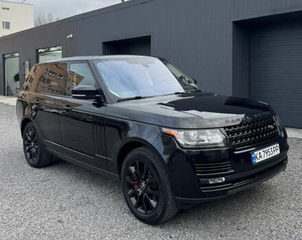 Черный Ленд Ровер Рендж Ровер, объемом двигателя 3 л и пробегом 202 тыс. км за 35000 $, фото 1 на Automoto.ua