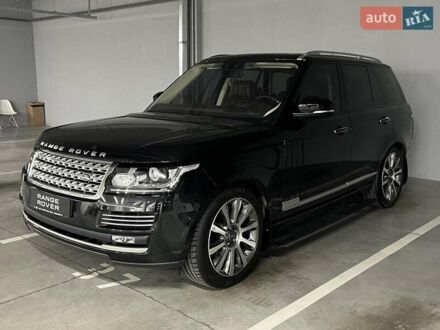Чорний Ленд Ровер Рендж Ровер, об'ємом двигуна 4.37 л та пробігом 168 тис. км за 53900 $, фото 1 на Automoto.ua