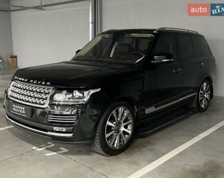 Чорний Ленд Ровер Рендж Ровер, об'ємом двигуна 4.37 л та пробігом 168 тис. км за 53900 $, фото 1 на Automoto.ua