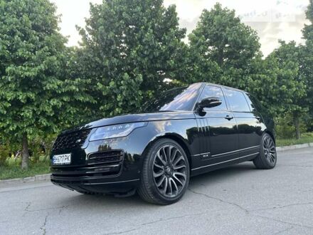 Ленд Ровер Рендж Ровер 2017 в Умани на Automoto.ua Черный Ленд Ровер Рендж Ровер, объемом двигателя 5 л и пробегом 99 тыс. км за 73000 $, фото 1 на Automoto.ua