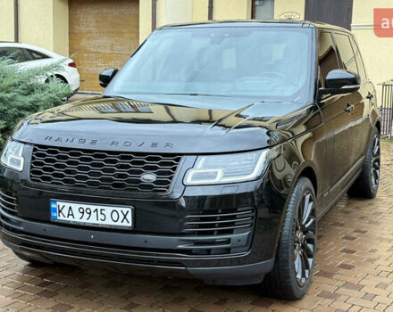 Черный Ленд Ровер Рендж Ровер, объемом двигателя 5 л и пробегом 103 тыс. км за 62000 $, фото 1 на Automoto.ua
