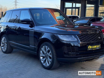 Ленд Ровер Рендж Ровер 2018 у Чернівцях на Automoto.ua Чорний Ленд Ровер Рендж Ровер, об'ємом двигуна 4.4 л та пробігом 121 тис. км за 72000 $, фото 1 на Automoto.ua
