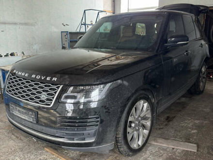 Черный Ленд Ровер Рендж Ровер, объемом двигателя 4.4 л и пробегом 103 тыс. км за 42000 $, фото 1 на Automoto.ua