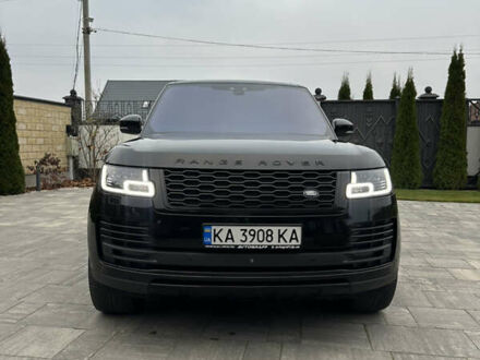 Черный Ленд Ровер Рендж Ровер, объемом двигателя 4.4 л и пробегом 193 тыс. км за 62000 $, фото 1 на Automoto.ua