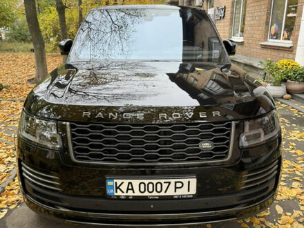 Ленд Ровер Рендж Ровер 2018 в Киеве на Automoto.ua Черный Ленд Ровер Рендж Ровер, объемом двигателя 4.37 л и пробегом 198 тыс. км за 68900 $, фото 1 на Automoto.ua