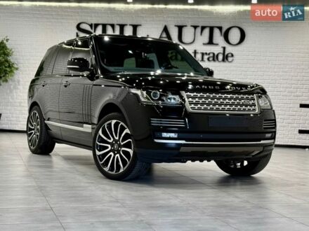 Чорний Ленд Ровер Рендж Ровер, об'ємом двигуна 4.37 л та пробігом 3 тис. км за 69999 $, фото 1 на Automoto.ua