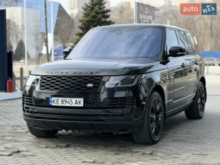 Черный Ленд Ровер Рендж Ровер, объемом двигателя 4.37 л и пробегом 172 тыс. км за 65500 $, фото 1 на Automoto.ua