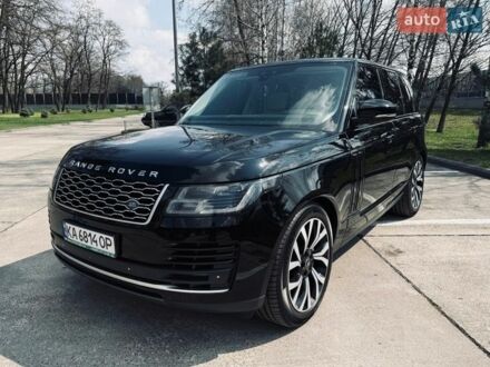 Чорний Ленд Ровер Рендж Ровер, об'ємом двигуна 4.37 л та пробігом 90 тис. км за 64700 $, фото 1 на Automoto.ua