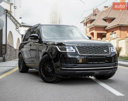 Черный Ленд Ровер Рендж Ровер, объемом двигателя 2.99 л и пробегом 123 тыс. км за 62500 $, фото 1 на Automoto.ua