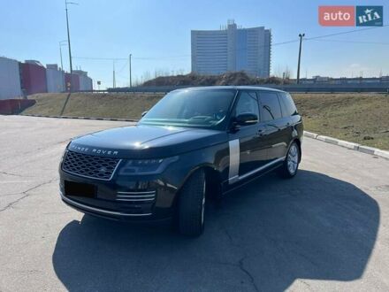 Черный Ленд Ровер Рендж Ровер, объемом двигателя 5 л и пробегом 161 тыс. км за 50000 $, фото 1 на Automoto.ua
