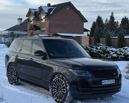 Черный Ленд Ровер Рендж Ровер, объемом двигателя 4.37 л и пробегом 155 тыс. км за 67000 $, фото 1 на Automoto.ua