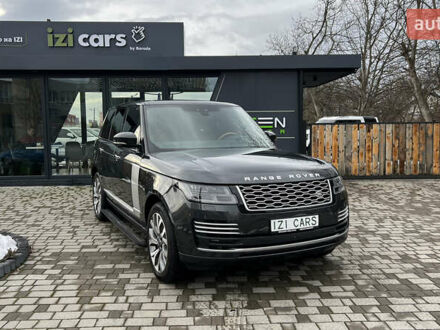 Черный Ленд Ровер Рендж Ровер, объемом двигателя 4.37 л и пробегом 90 тыс. км за 69000 $, фото 1 на Automoto.ua