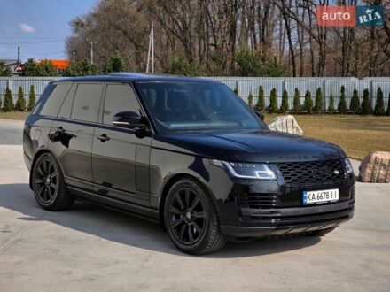 Черный Ленд Ровер Рендж Ровер, объемом двигателя 4.37 л и пробегом 154 тыс. км за 69999 $, фото 1 на Automoto.ua