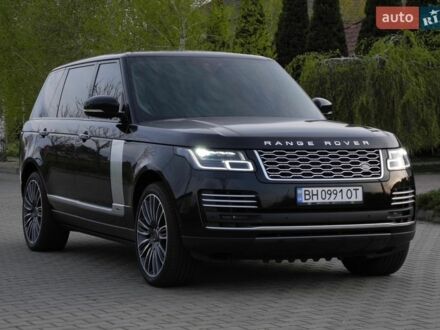 Чорний Ленд Ровер Рендж Ровер, об'ємом двигуна 4.37 л та пробігом 115 тис. км за 112000 $, фото 1 на Automoto.ua